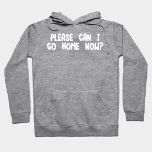 Please can I go home now? Hoodie